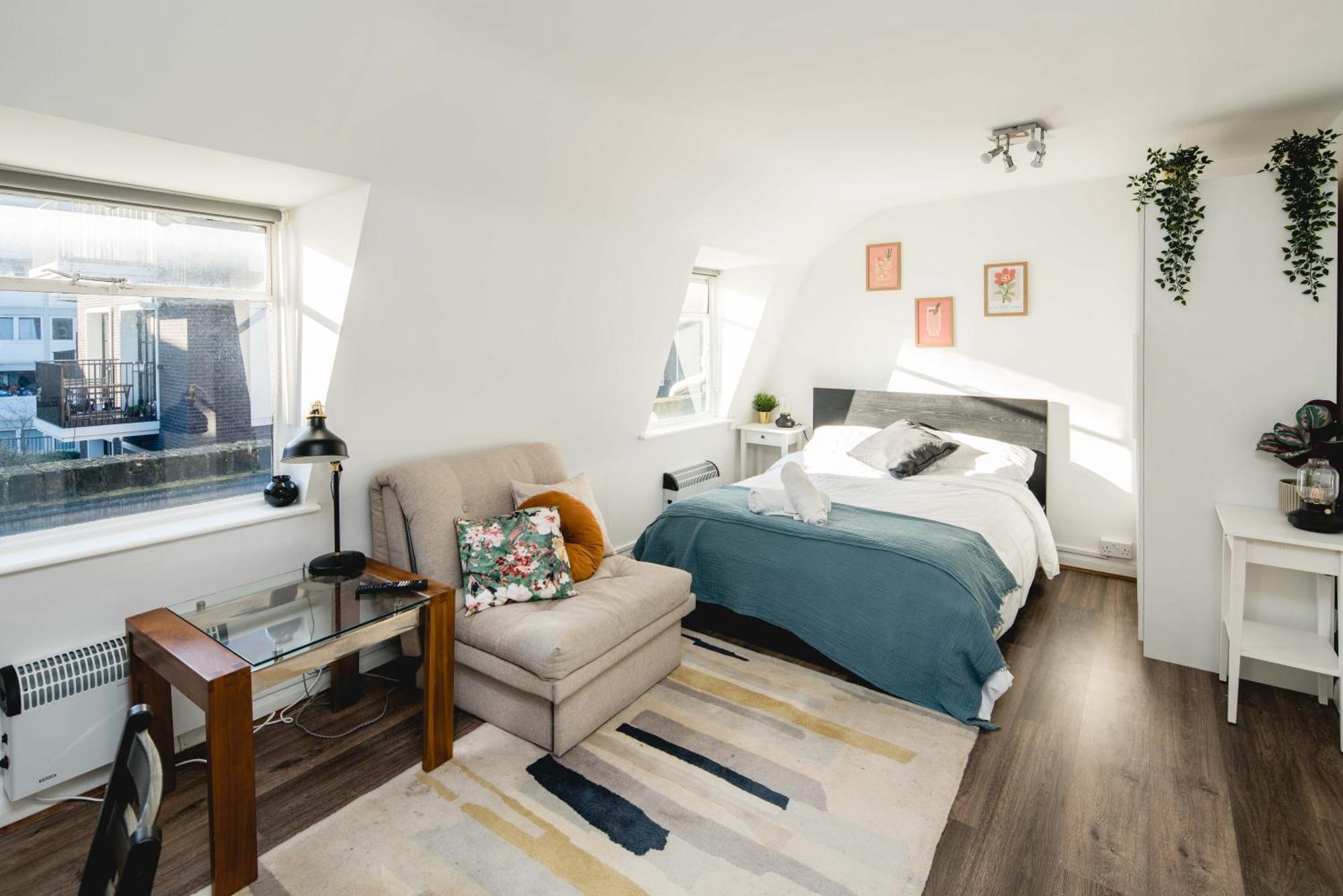 Bright Fitzrovia Studio London Luaran gambar